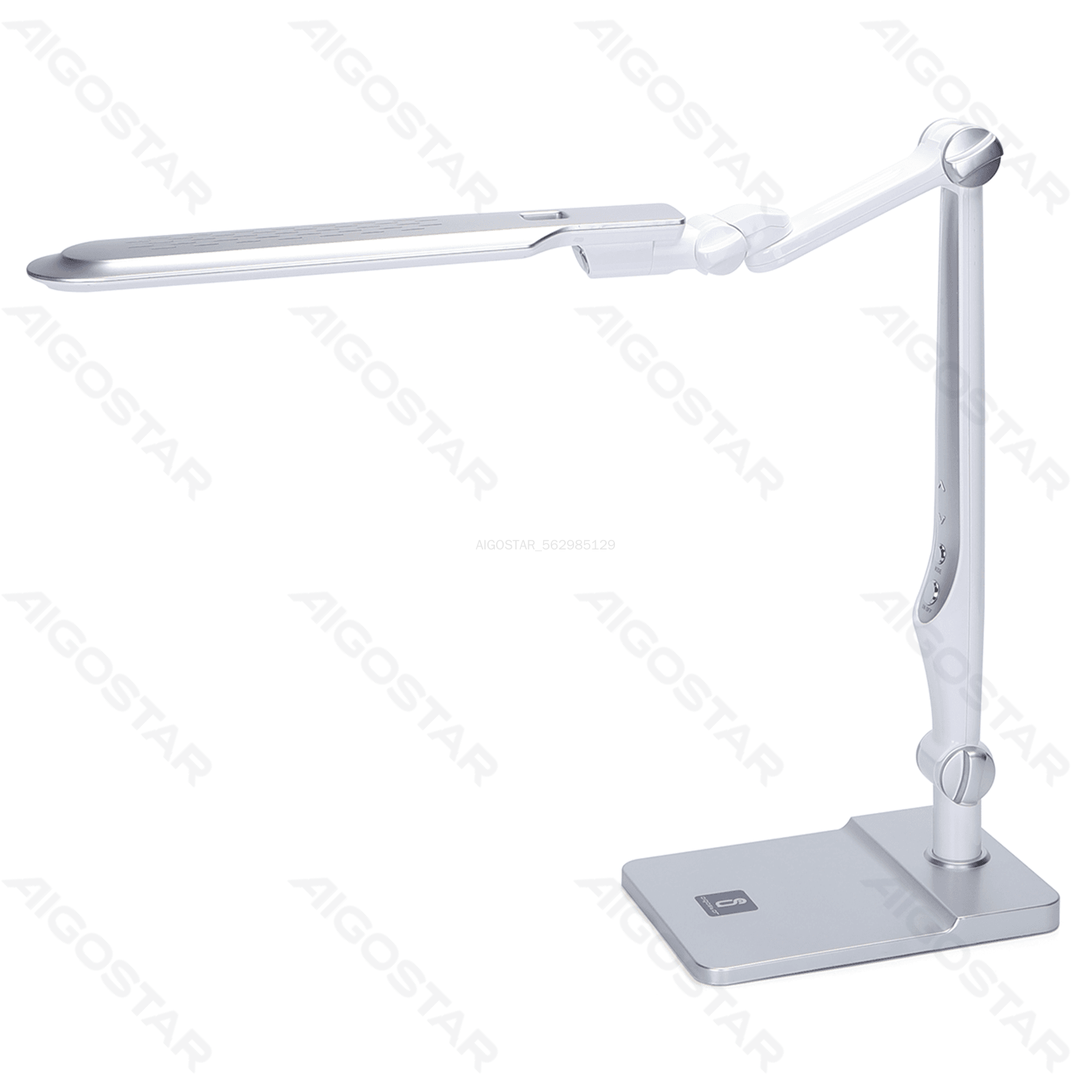 Aigostar     Lampe de bureau LED à intensité variable Argent 9W 3000-6500K