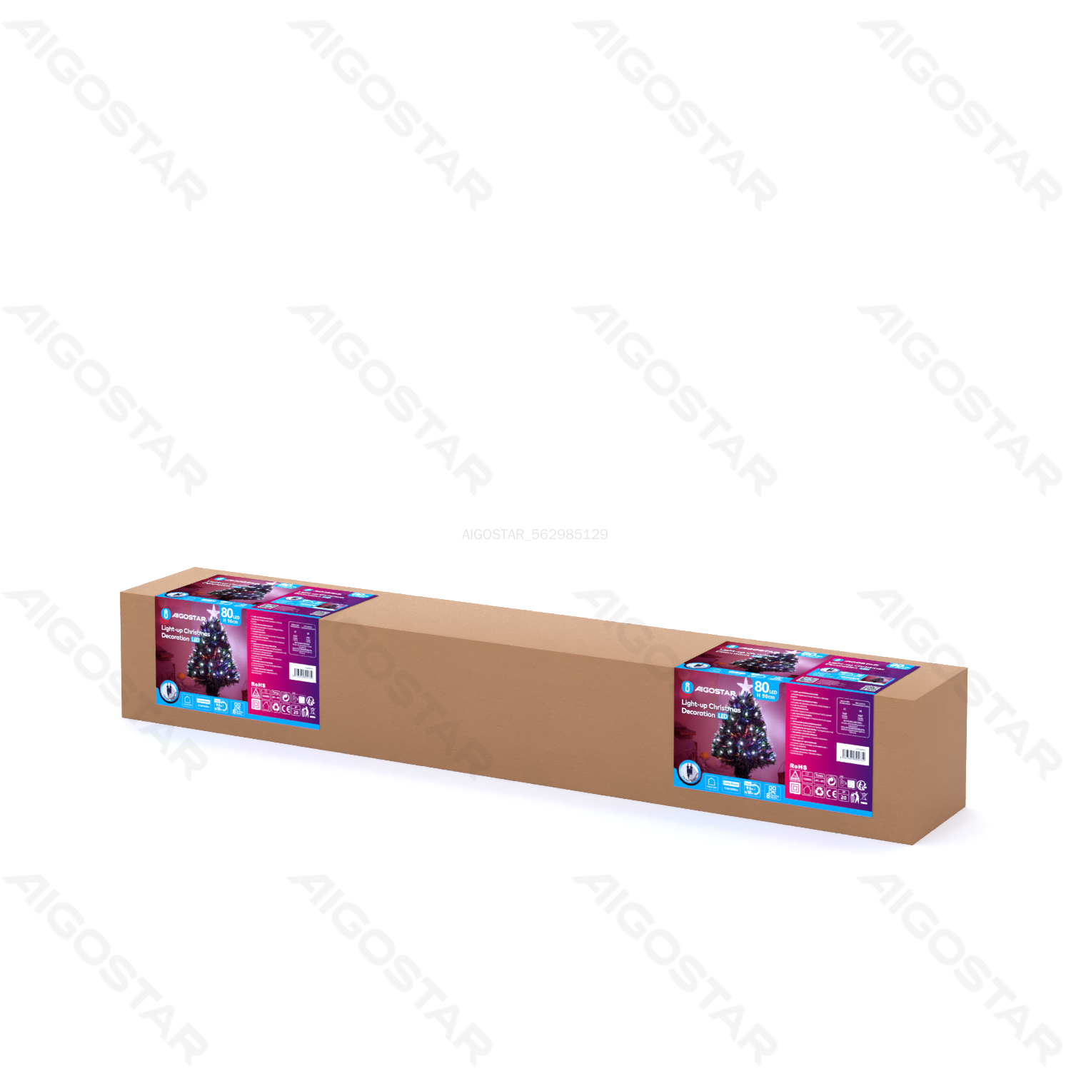 Aigostar Kerstboom 6500K  0.9m  IP44  Binnen & Buiten(onder beschutting)
