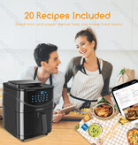 Aigostar   Airfryer and steam oven 2-in-1 1700W 7L