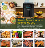 Aigostar   Airfryer and steam oven 2-in-1 1700W 7L