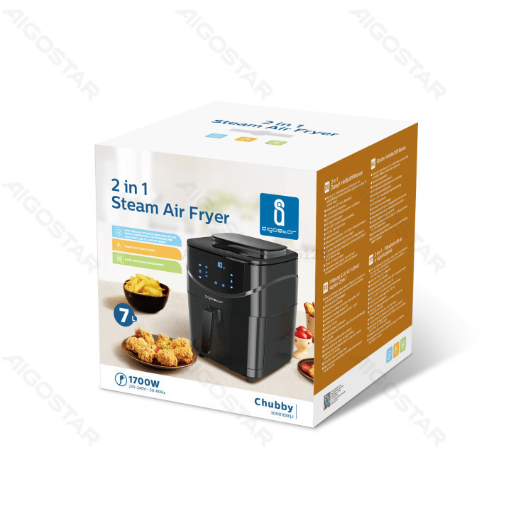 Aigostar   Airfryer and steam oven 2-in-1 1700W 7L
