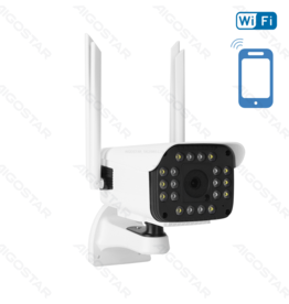 Aigostar Caméra Bullet étanche intelligente WiFi « Black Eyes »