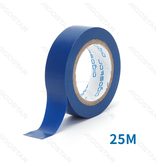 Aigostar Ruban isolant en PVC 0,13 x 17 x 25 m Bleu Noir
