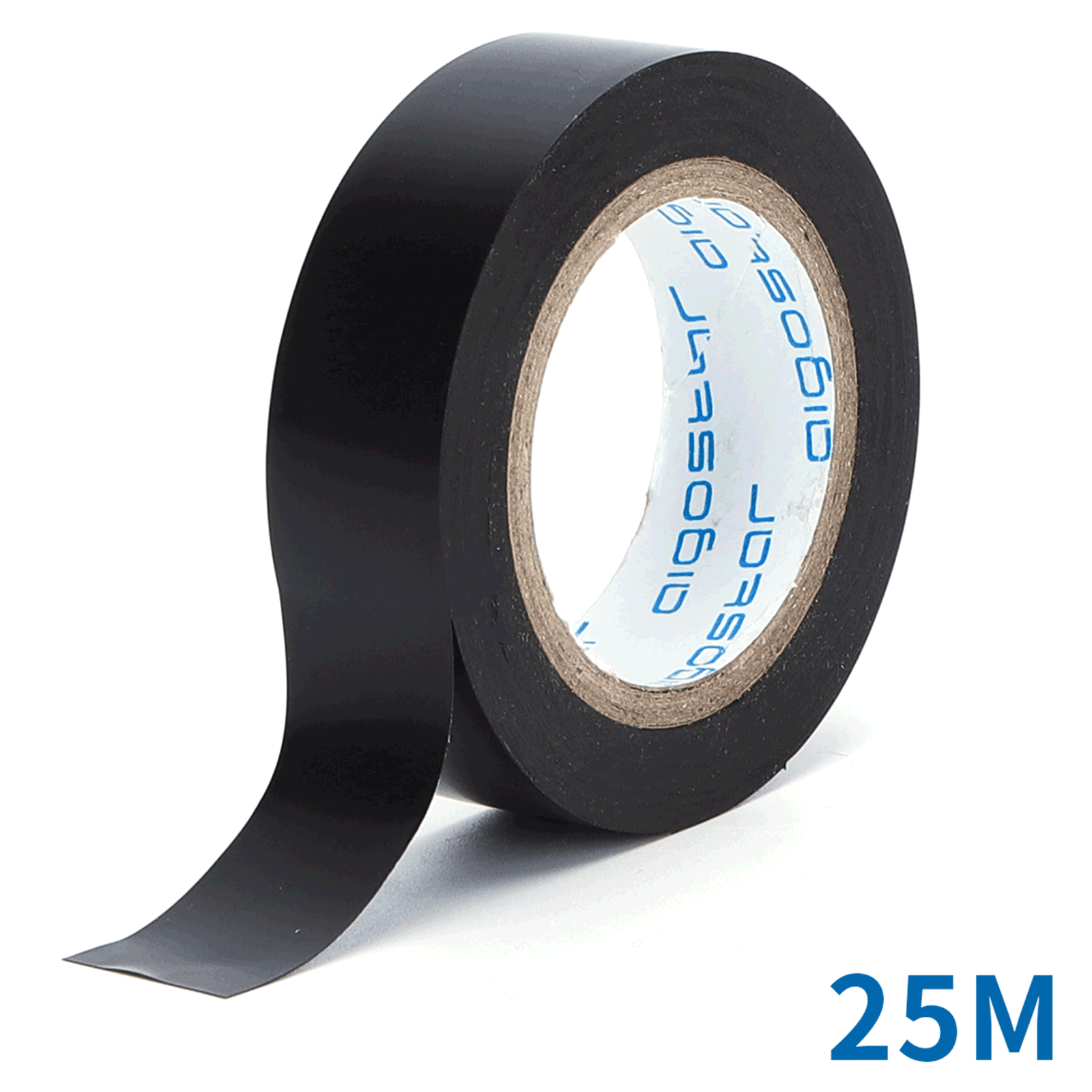 Aigostar Ruban isolant en PVC 0,13 x 17 x 25 m Bleu Noir