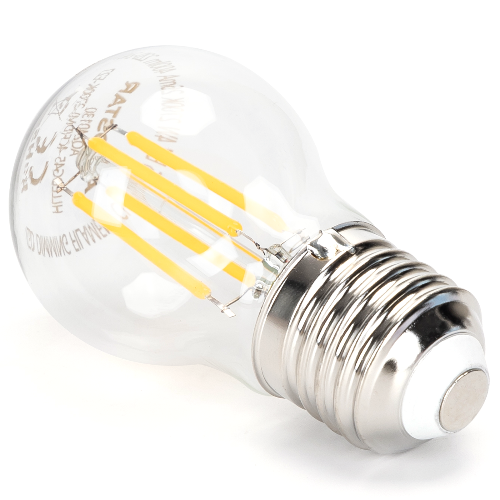 Aigostar Ampoule LED à filament variable G45 E27 4W 2700K 400LM
