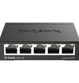 D-Link D-Link DGS-105 Netwerk switch 5 poorten 1 GBit/s