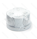 Aigostar Waterdichte aansluitdoos rond  IP44 Grijs 60*40mm