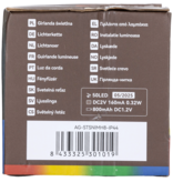 Aigostar Bande lumineuse solaire étoile flocon de neige RGBY IP65