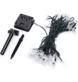 Aigostar Bande lumineuse solaire étoile flocon de neige RGBY IP65