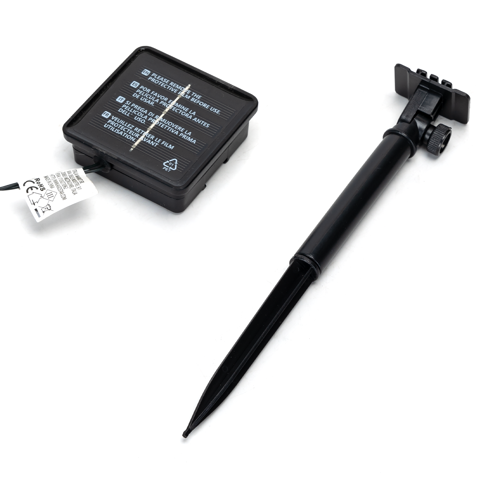 Aigostar Étoile flocon de neige sur bandes lumineuses IP65 Led (50) à énergie solaire 6500K