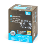 Aigostar Stersneeuwvlok op lichtstroken  IP65 Led(50) op zonne-energie 6500K