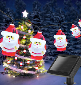 Aigostar LED kerstman op Lichtsnoer(zonne-energie)