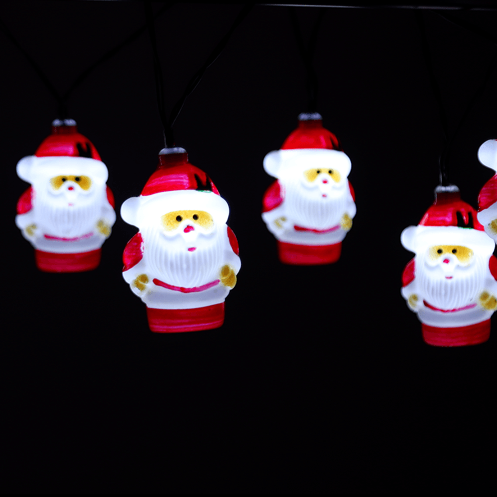 Aigostar Guirlande lumineuse LED Père Noël (énergie solaire)