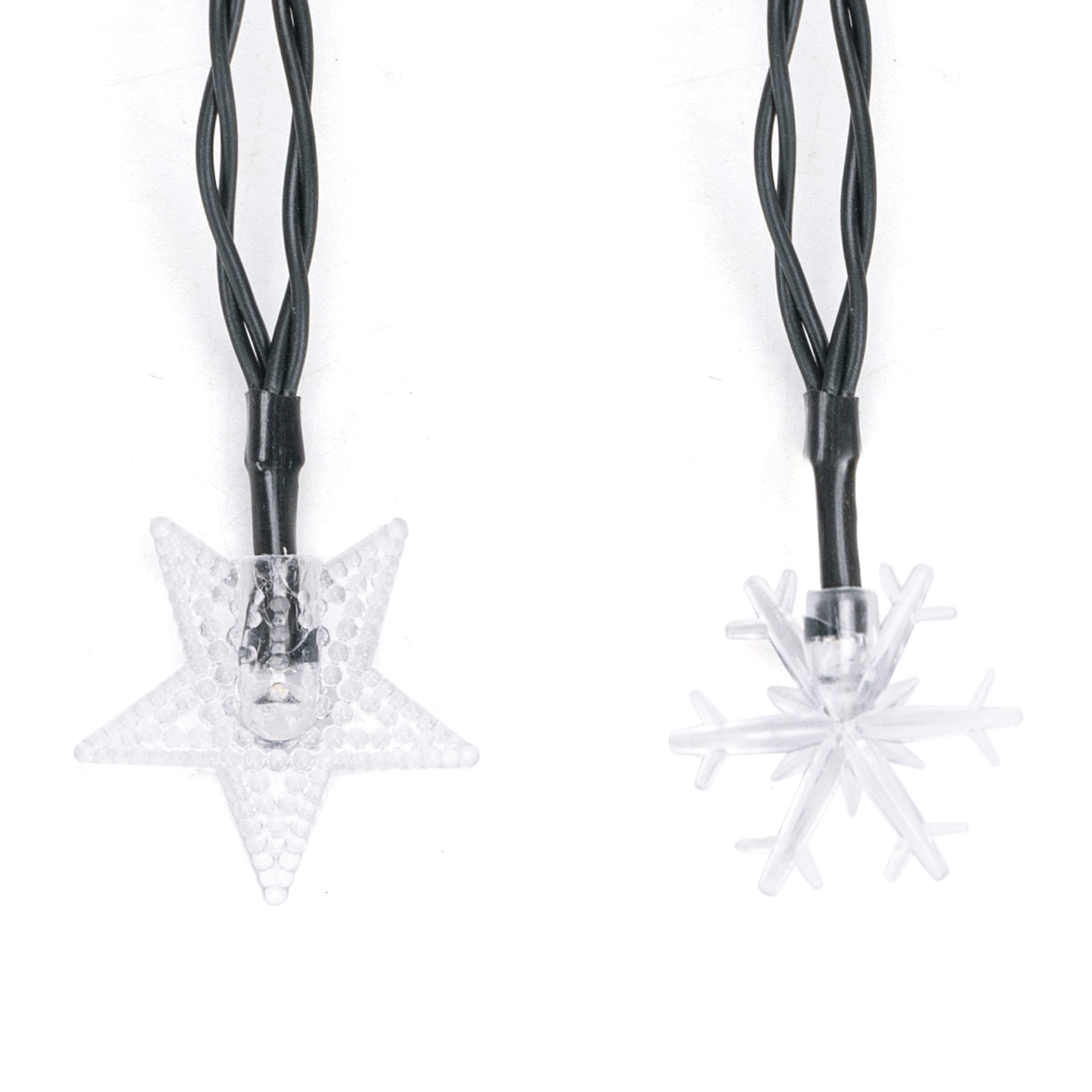 Aigostar Star snowflake on light strips IP65 solar powered 3000K