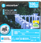 Aigostar Lichtsnoer led(100) 10M IP65 6500K