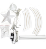 Aigostar Kegelvormige kerstboomdecoratielamp  3000K 1,2 1,5 1,8m  IP44 Binnen&Buiten