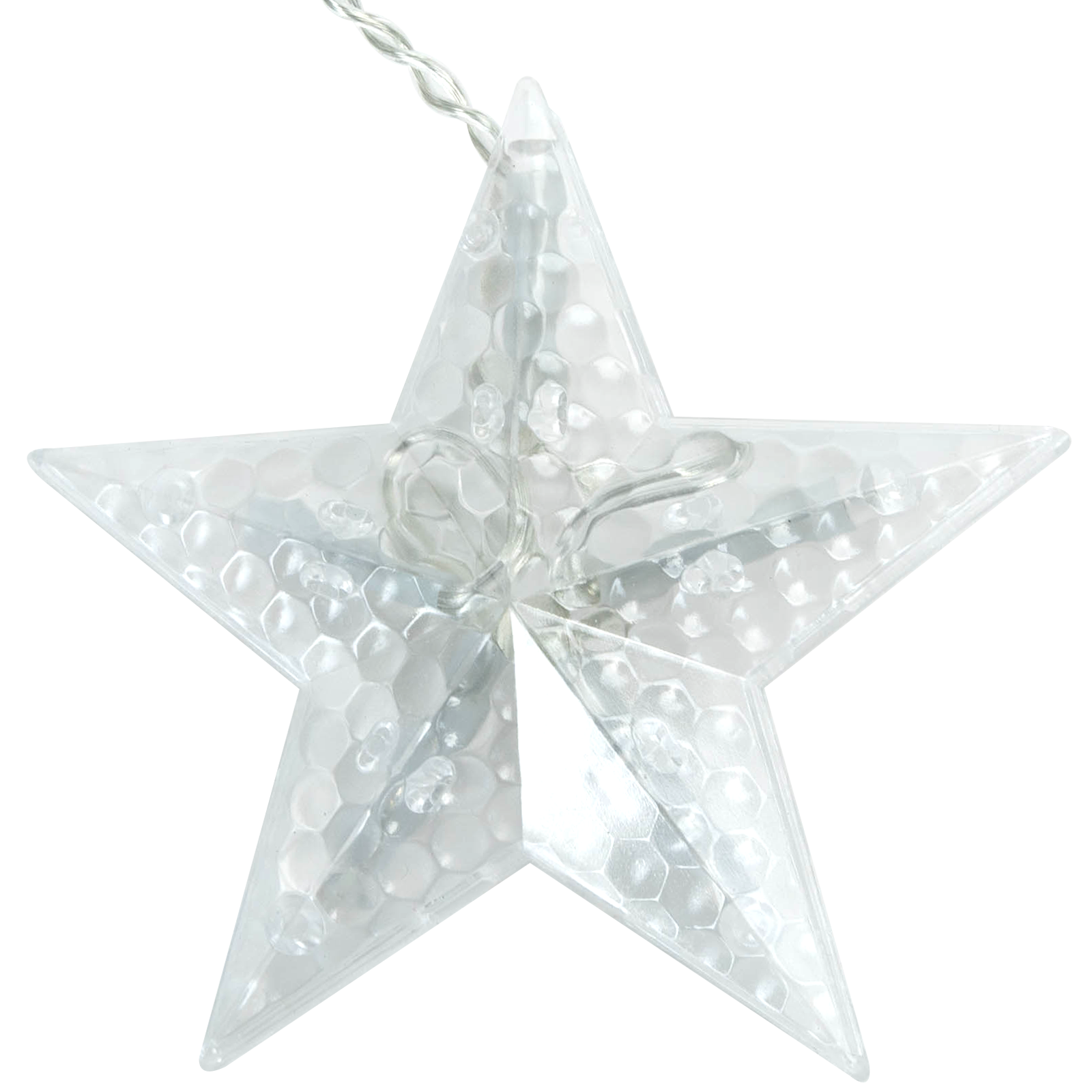 Aigostar Star and Moon String Lights (Wavy) 3m+3m*0.6m IP44