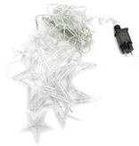 Aigostar Star and Moon String Lights (Wavy) 3m+3m*0.6m IP44