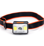 Aigostar  Oplaadbare LED-hoofdlamp met 3 lichtstanden 1,5W 6500K