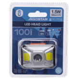 Aigostar  Oplaadbare LED-hoofdlamp met 3 lichtstanden 1,5W 6500K