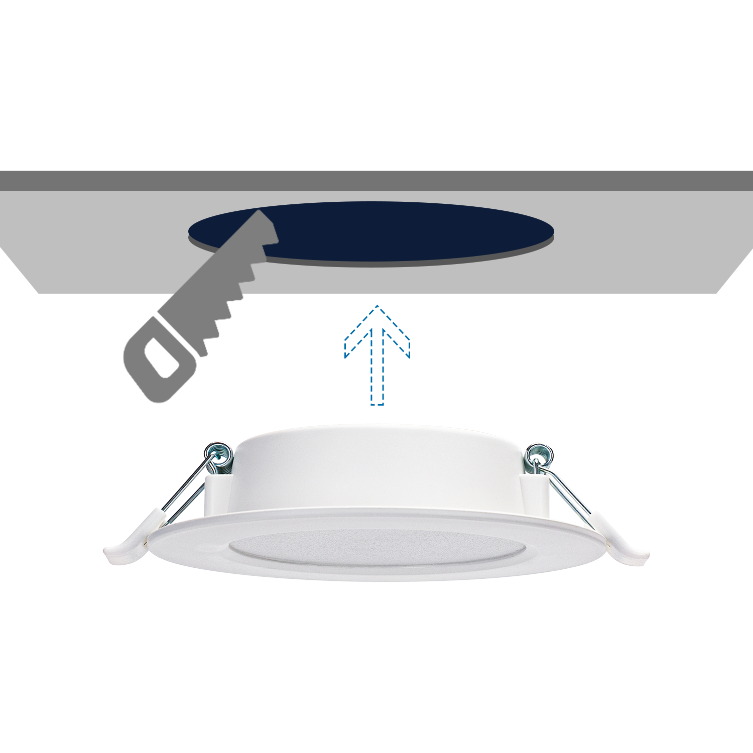 Aigostar LED Inbouw Downlight Rond 6W 620Lm 4000K