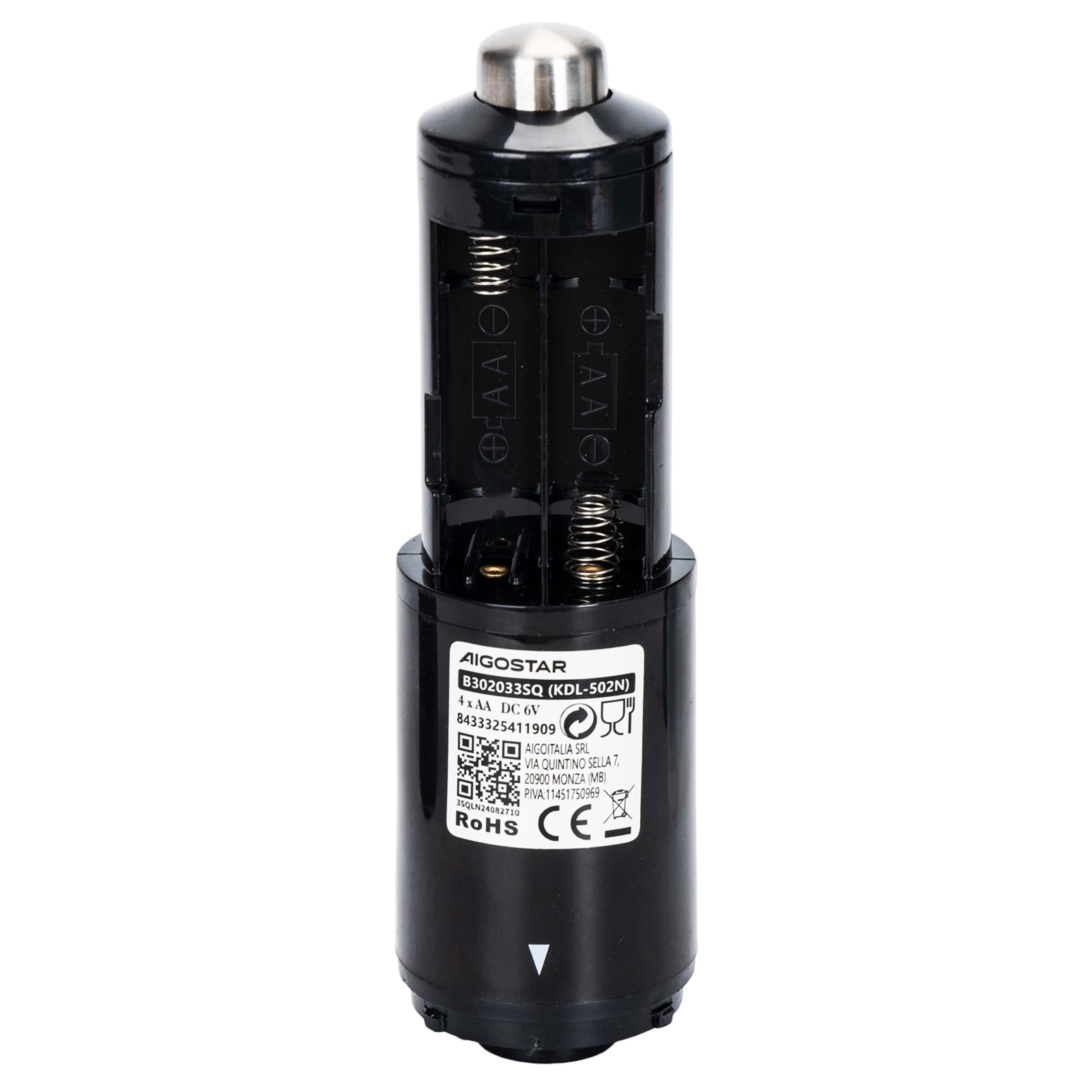 Aigostar Moulin à poivre électrique 27 g