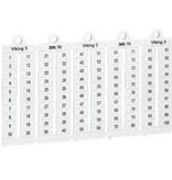 LEGRAND Viking 3 merktekens  horizontaal - 6mm