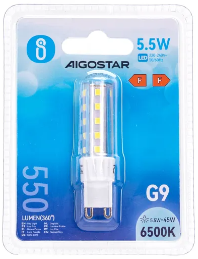 Aigostar Led G9 5.5W 6500K 550lm