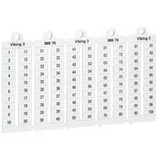 legrand LEGRAND - Viking 3 Marks Numbers 1/10 - horizontal reading direction - 6mm