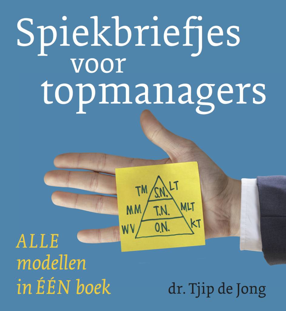 Spiekbriefjes voor topmanagers. Tjip de Jong