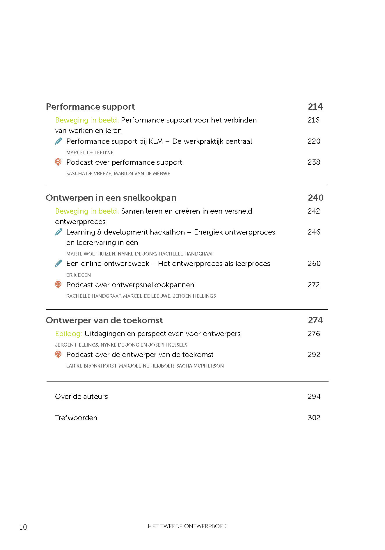 Het Tweede Ontwerpboek, Leertrajecten ontwerpen voor vakmanschap en vernieuwing