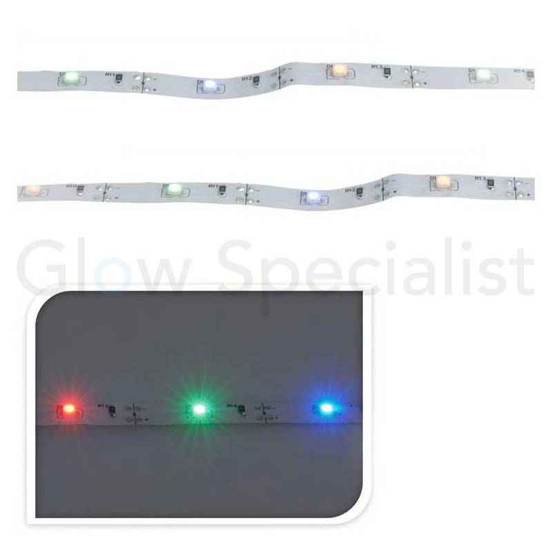 LED STRIP - 1 METER - 30 LED - MULTICOLOR - koop je bij Glow Specialist