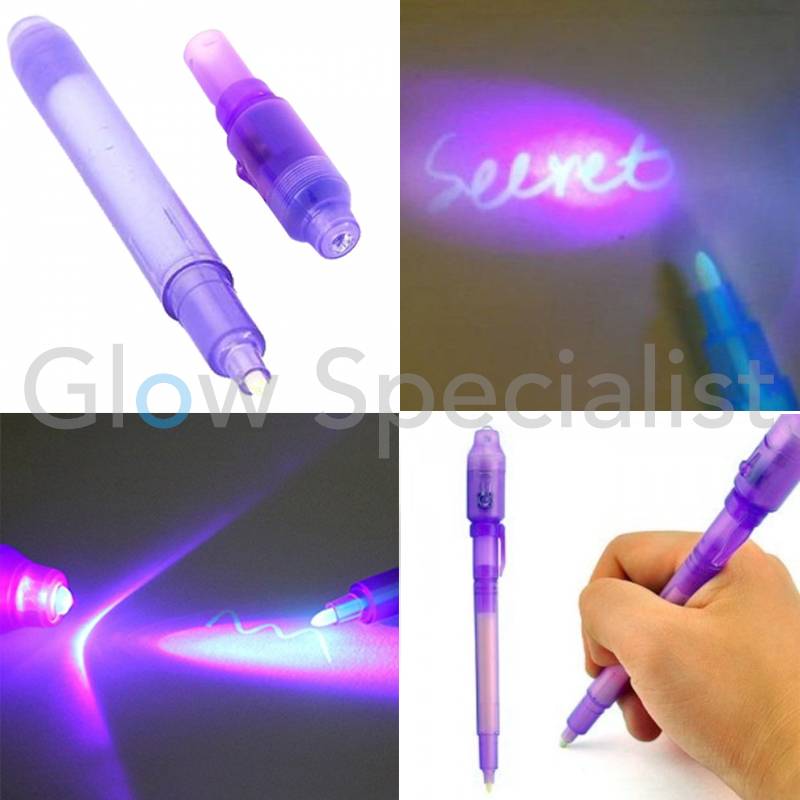 Fantasie Promoten uitroepen UV PEN MET ONZICHTBARE INKT - Koop je bij Glow Specialist! - Glow Specialist