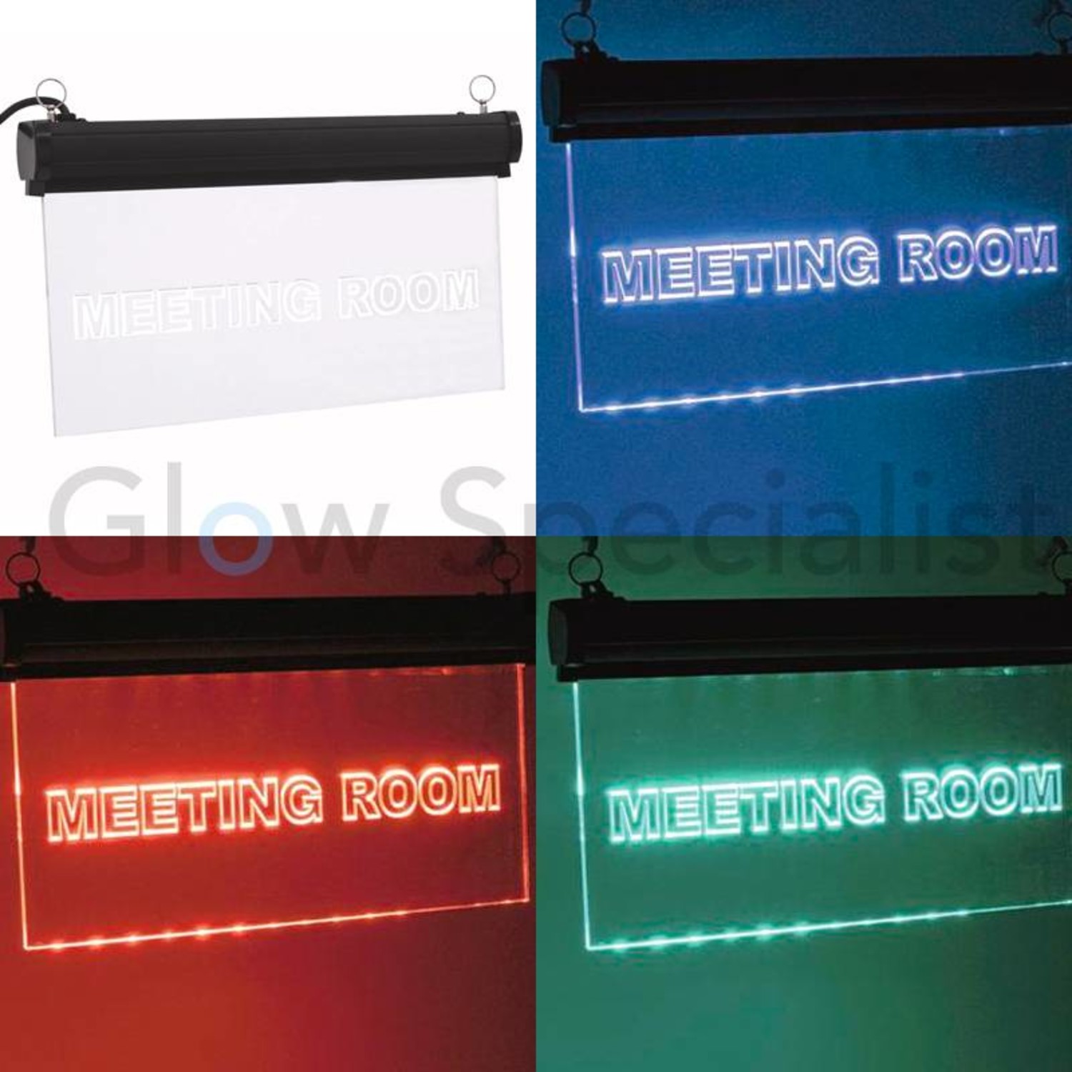 EUROLITE LED SIGN - MEETING ROOM - RGB - GlowSpecialist - Glow