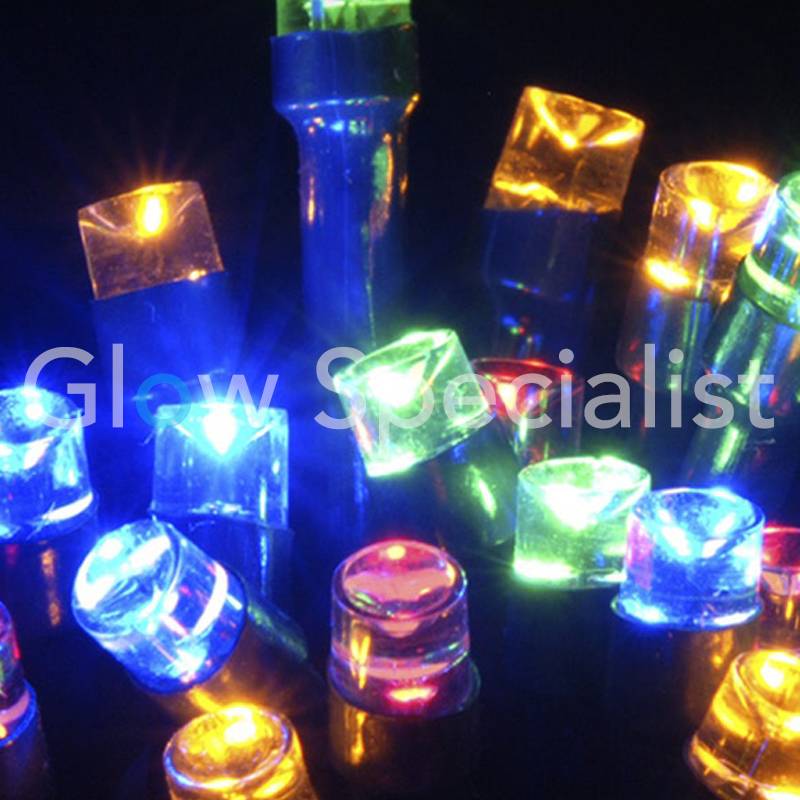 Solar Led Lighting 50 Multicolor At Glow Specialist Solar Garden Lighting 50 Led Multicolor