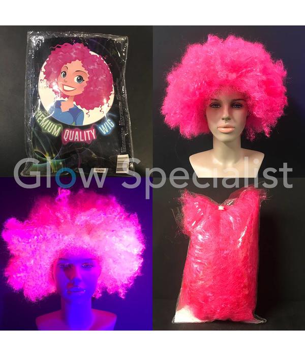 light pink afro wig