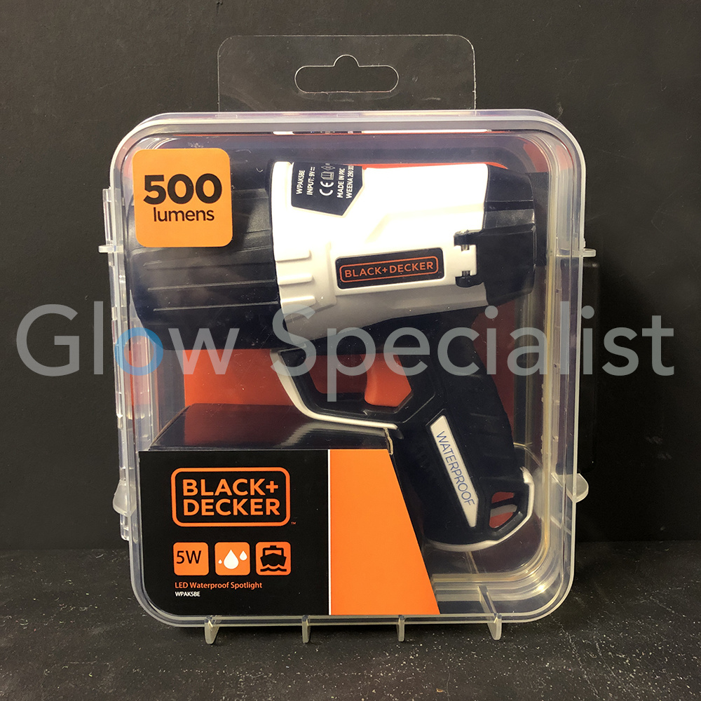 BLACK & DECKER LED WATERPROOF SPOTLIGHT 500 LUMEN Glow Specialist