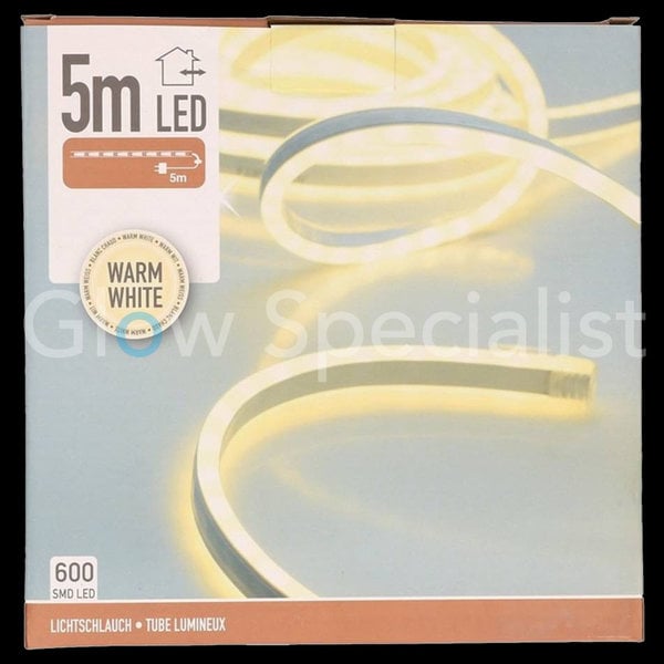 LED ROPE LIGHT - 600 LED - 5 METER - WARM WHITE