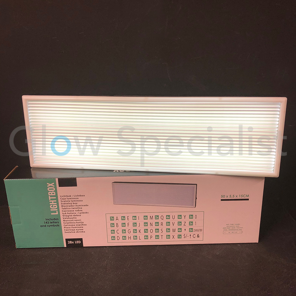 Led Lightbox 50 Cm Glow Specialist Glow Specialist
