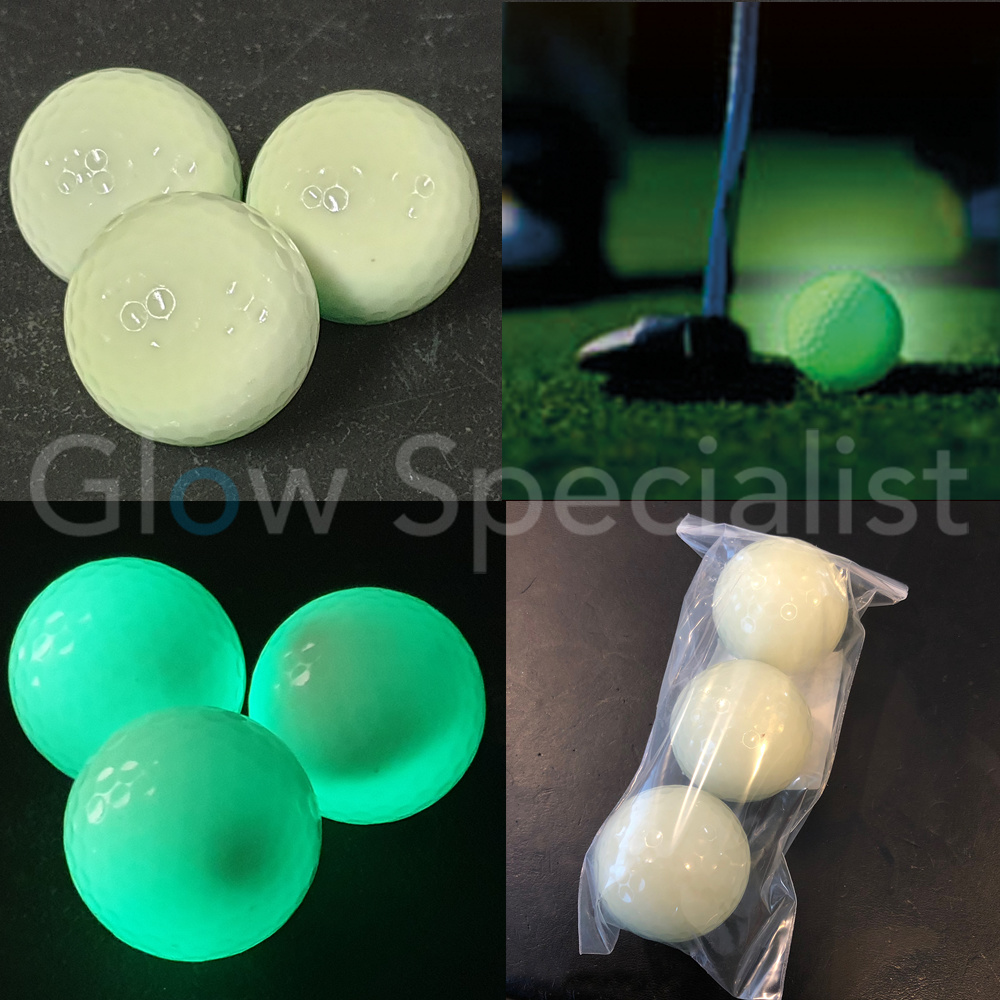 GLOW GOLF BALL SET OF 3 Glow Specialist