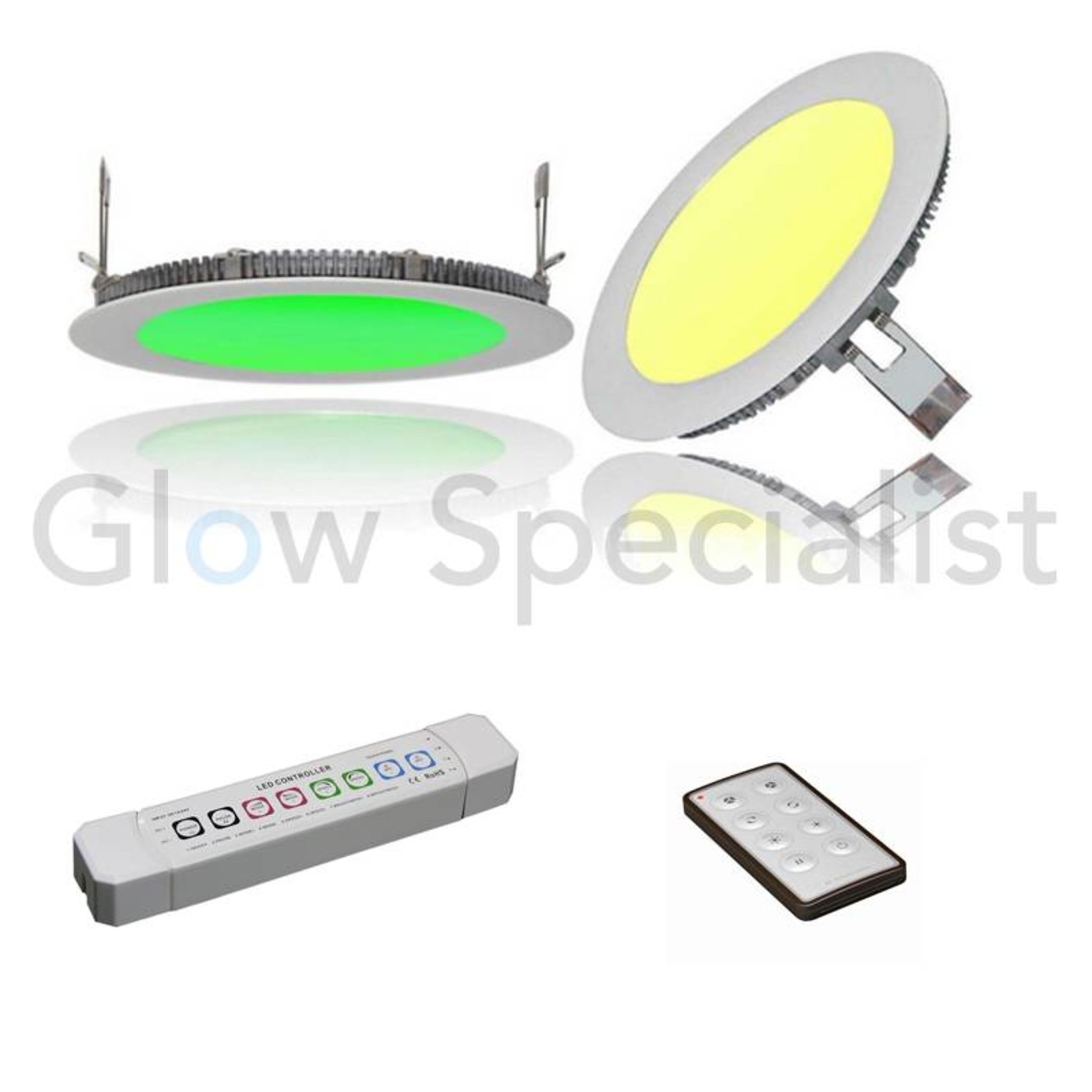 Ik was verrast toewijding hoesten LED PANEL LIGHT RGB - RONDE PLAFONDLAMP - koop je bij Glow Specialist -  Glow Specialist