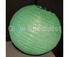 Lampion groen 25 cm, groene papieren bol lampionnen Lampion groen 25 cm, groene papieren bol lampionnen
