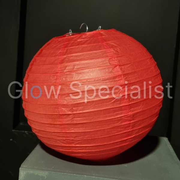RED PAPER LAMPION - PER PIECE FROM