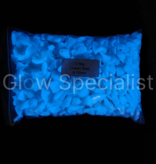 - Glow Specialist GLOW IN THE DARK - GLASS STONES - OCEAN BLUE- 8-15 MM