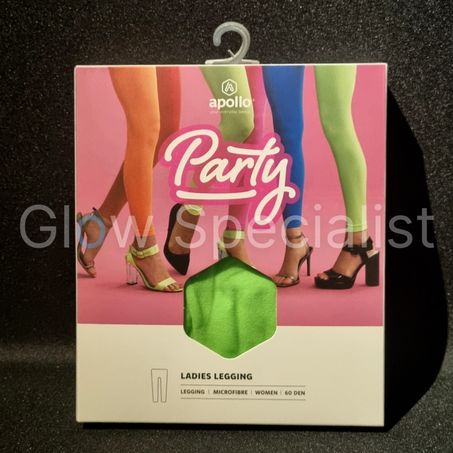 UV / BLACKLIGHT TIGHTS - NEON GREEN 