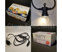 ENLACE Led-kersenbloesem-lichtsnoer, 2 meter, 10 warmwitte bloemen, werkt op batterijen