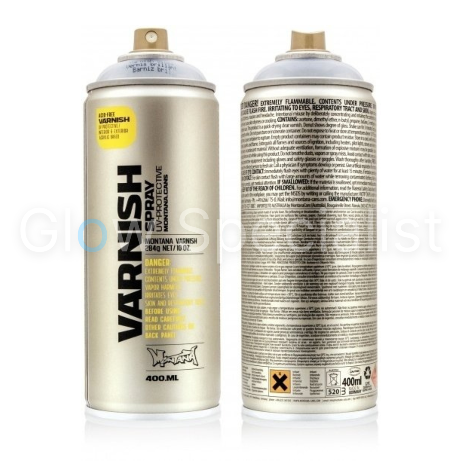 Montana Cans Montana GOLD 400 ml Color, Flame Blue Spray Paint