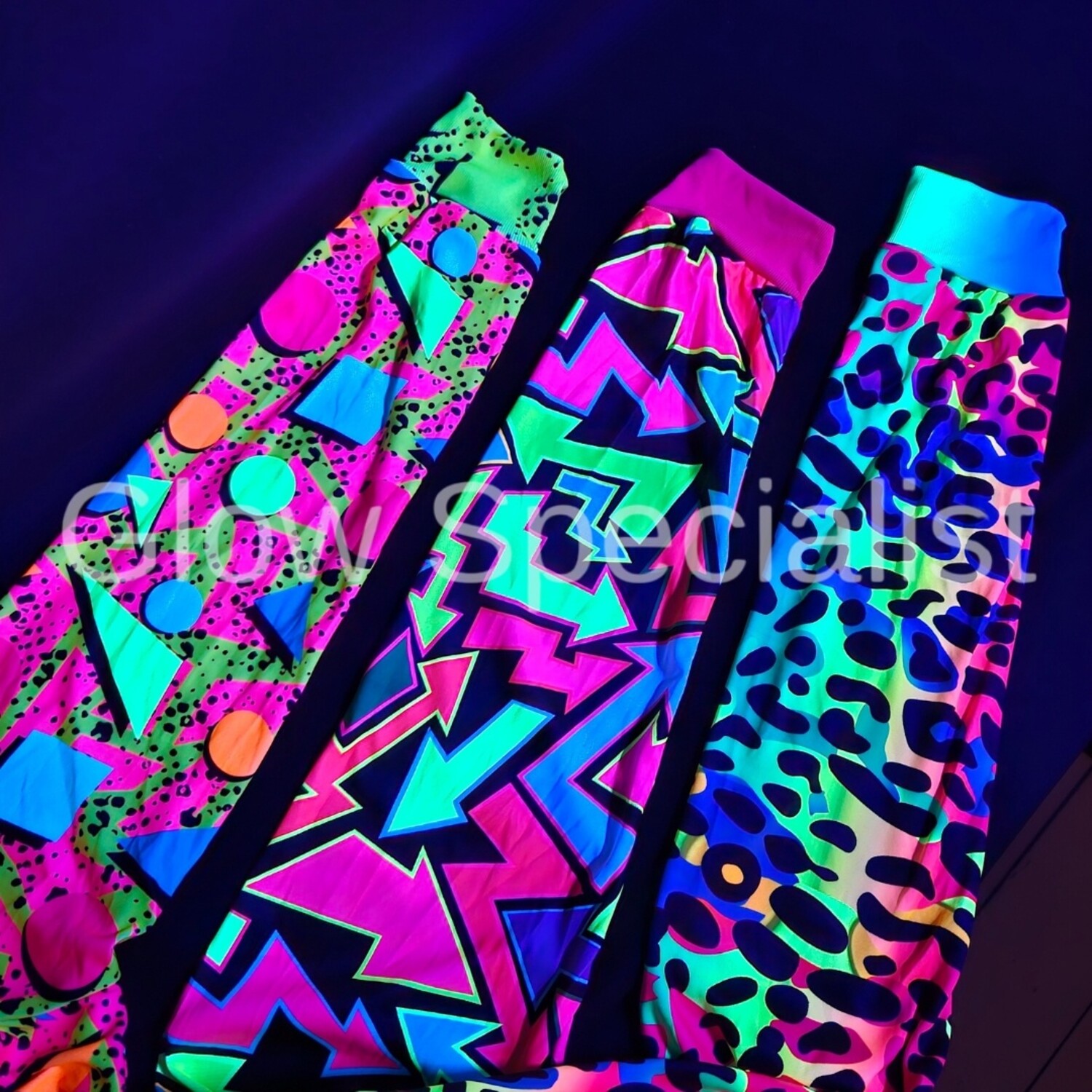 NEON TRACK SUIT POP ART - UV / BLACKLIGHT - MEN - 2-PIECE - Glow