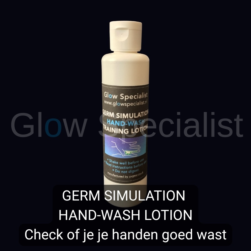 GERM SIMULATION UV HAND-WASH TRAINING LOTION