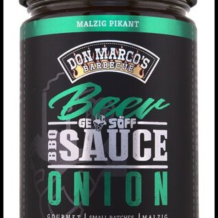 Don Marco's Beer & Onion BBQ Sauce